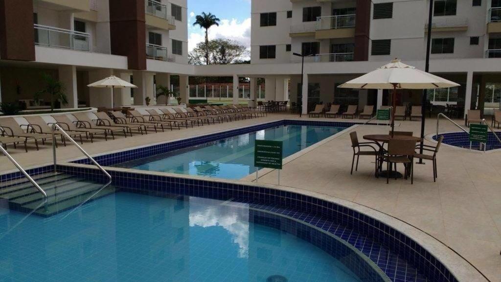 Apartamento No Condominio Casa Da Madeira Em Caldas Novas-Go Extérieur photo